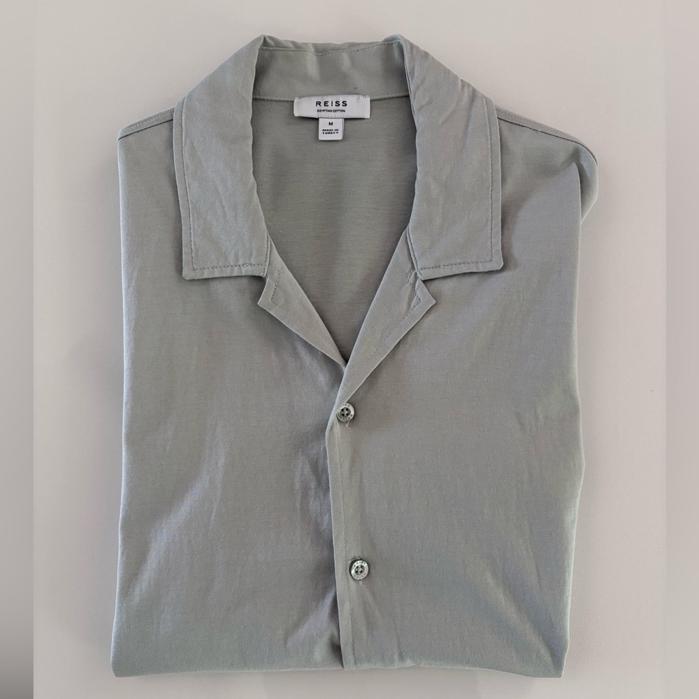 REISS button up camp shirt - SZ M